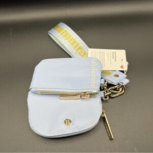 lululemon athletica Light Blue Wristlet